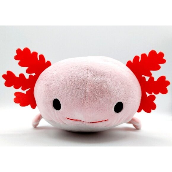 Honeymaru Axolotl Kawaii Plush Pink Stuffed Animal 12 inch - Picture 1 of 5